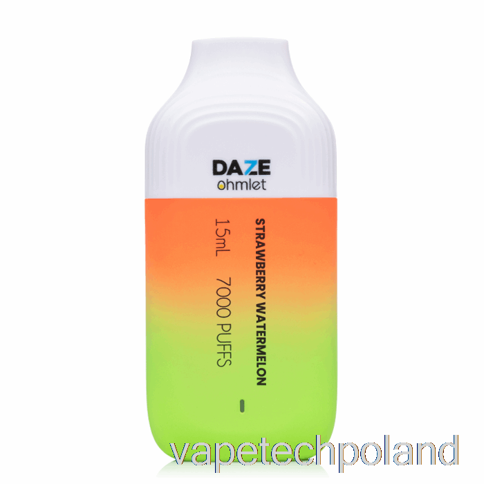 Vape Shop Warszawa 7 Daze Ohmlet 7000 Jednorazowy Arbuz Truskawkowy